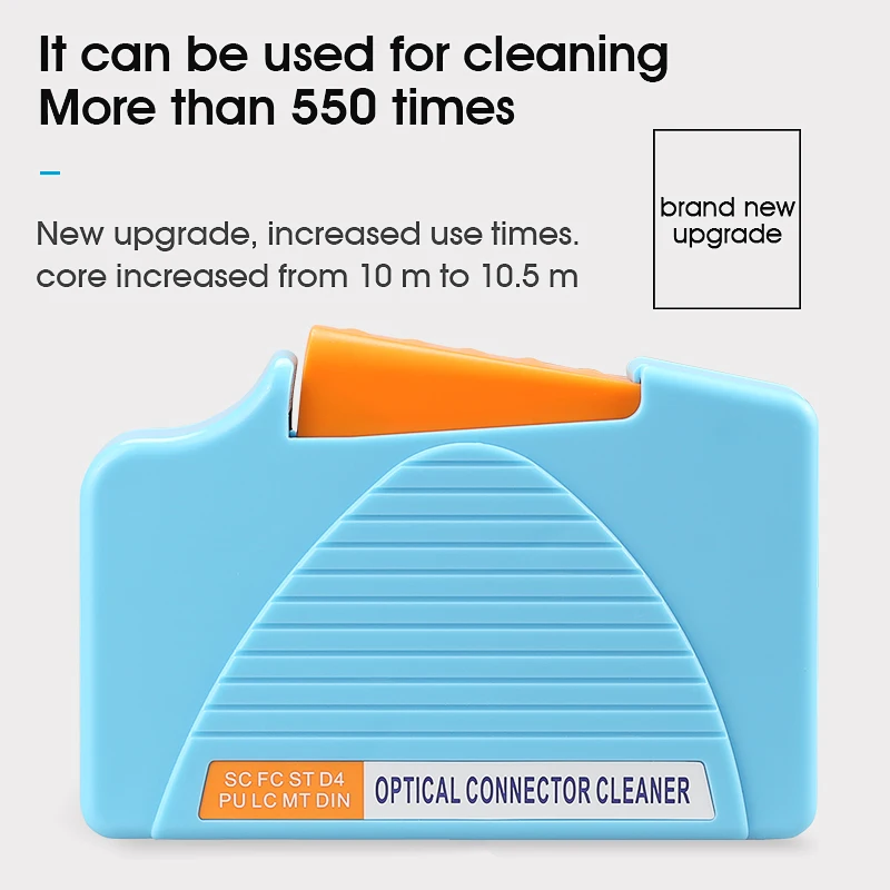 Флюоресцентная коробка для очистки концевой поверхности инструмент волокон