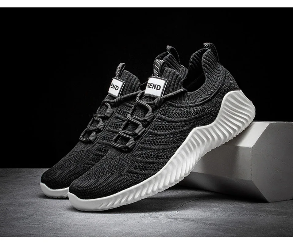

Men's Casual Breathable Mesh Shoes Fashion Outdoor Men Sports Shoes Half Trekking Man Sneakers Walking-Shoes Men's Travel Shoes