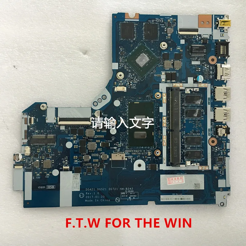 Online MB 5B20N86293 Para Lenovo 320-15IKB Laptop Motherboard RAM 4G CPU 4415U NM-B242 100% Probado