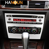 car styling console cd panel cover sticker armrest gearshift frame trim for bmw 3 series e90 interior auto accessories