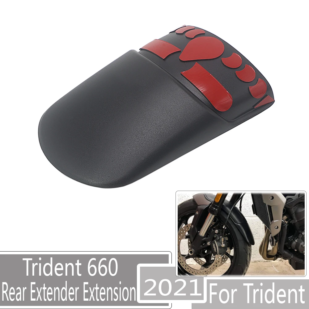 

Подходит для Trident 660 Trident660 2021-новый мотоцикл, переднее крыло, брызговик, задний удлинитель