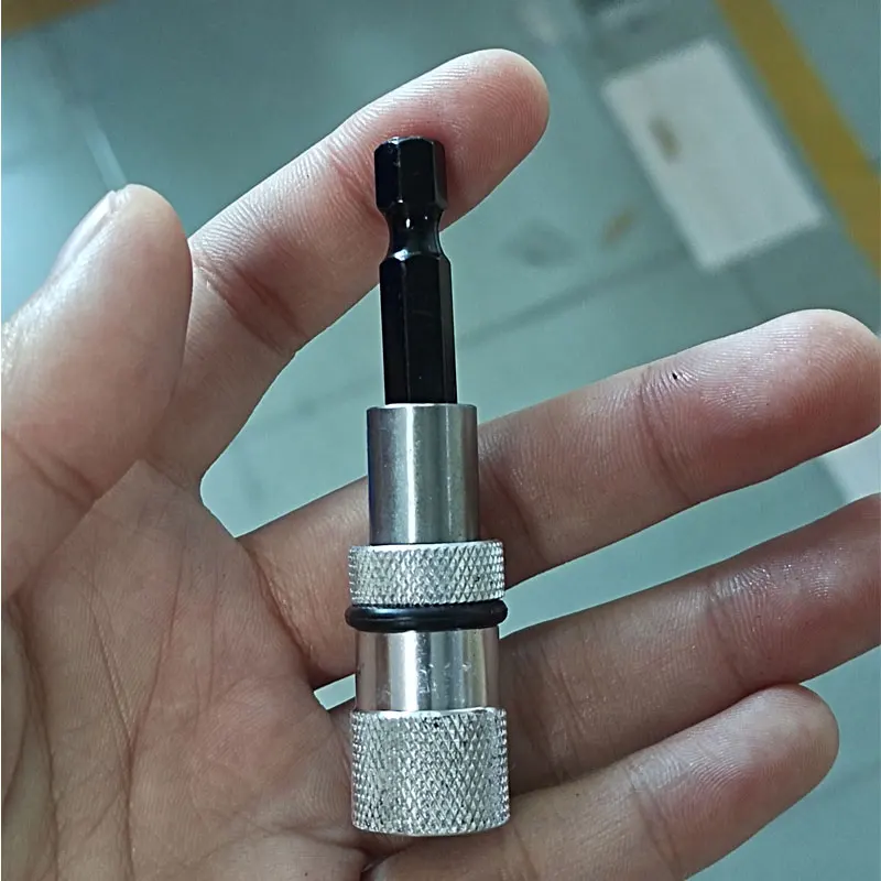 1/4 Hex Shank Magnetic Drywall Screw Bit Holder Electric Drill Screw Quick Release Magnetic Bit Screwdriver Bit Holder Holder