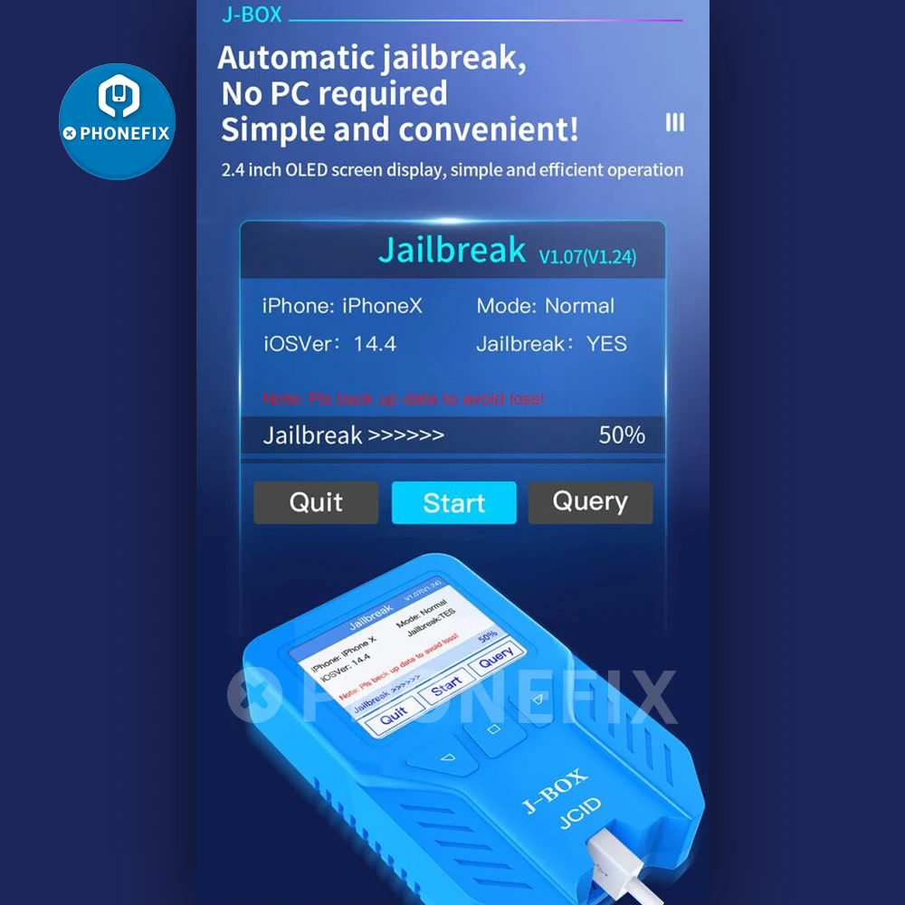 Автоматические инструменты для взлома и обхода ключей iOS J-BOX разблокирование