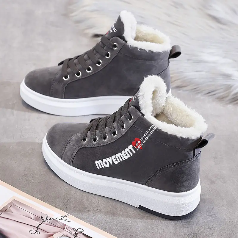 

New Women Casual Shoes Designer Fashion High Quality Woman Fashion Sneakers Trend Leisure Boots Flats Winter Zapatillas Botas