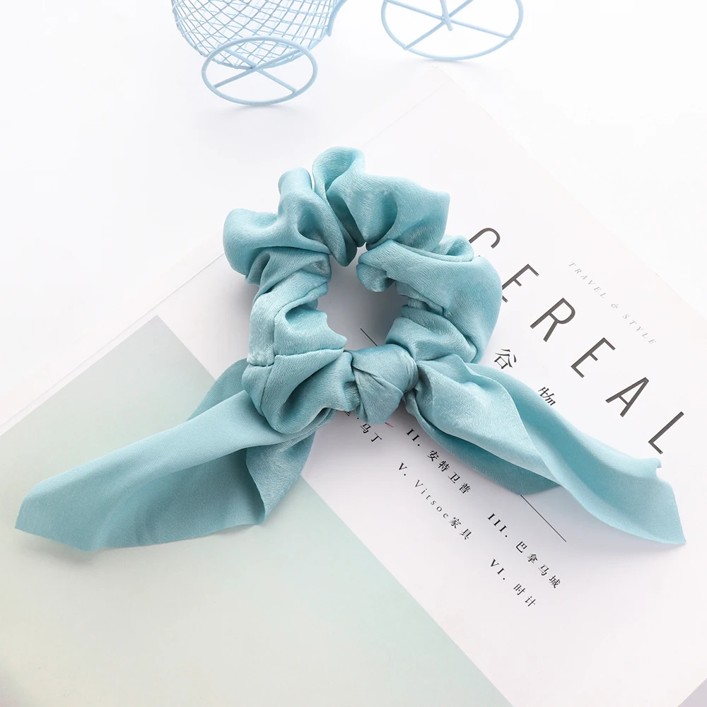 Модные резинки для волос с бантом эластичная повязка девочек аксессуары