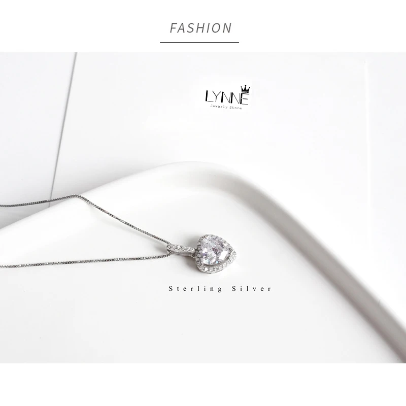 Лидер продаж модное ожерелье из стерлингового серебра 925 пробы с кулоном в виде