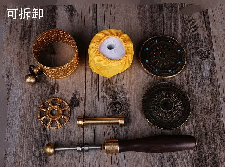 Качественное тибетское Молитвенное Колесо приборы для молитвы с эрекцией из