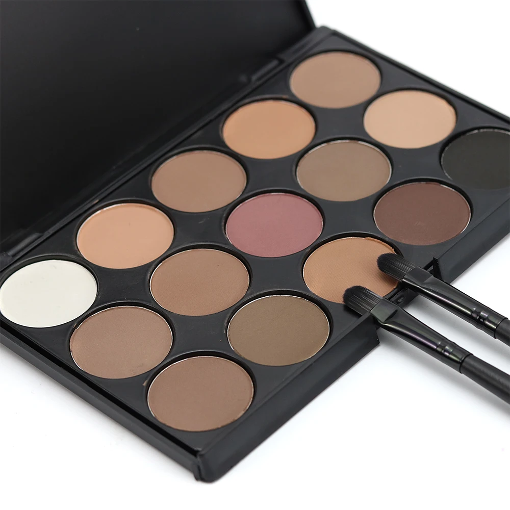 Новинка 15 цветов косметический мерцающий Матовый крем для теней тени век макияж