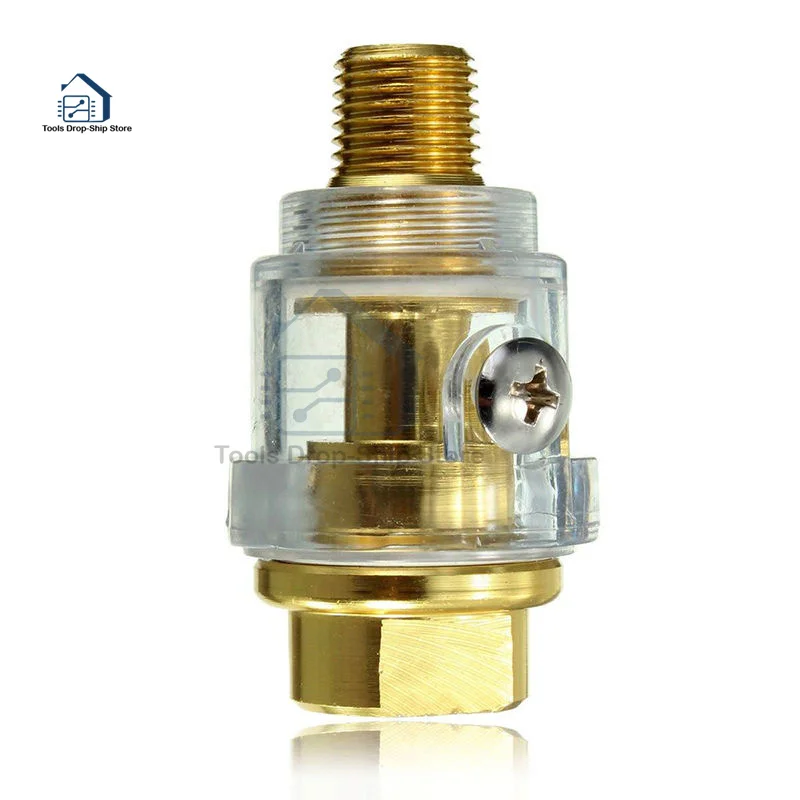Hardware Oiler Lubricator of 1/4" BSP Mini In-Line Power tools for Pneumatic Tool & Air Compressor Pipe repair | Инструменты