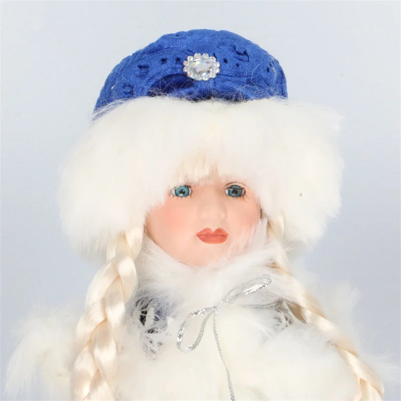 Коробка для конфет, Кукла Снегурочка, рождественские игрушки, Детский Костюм Снегурочки для детей, рождественские украшения для дома, новогодние украшения