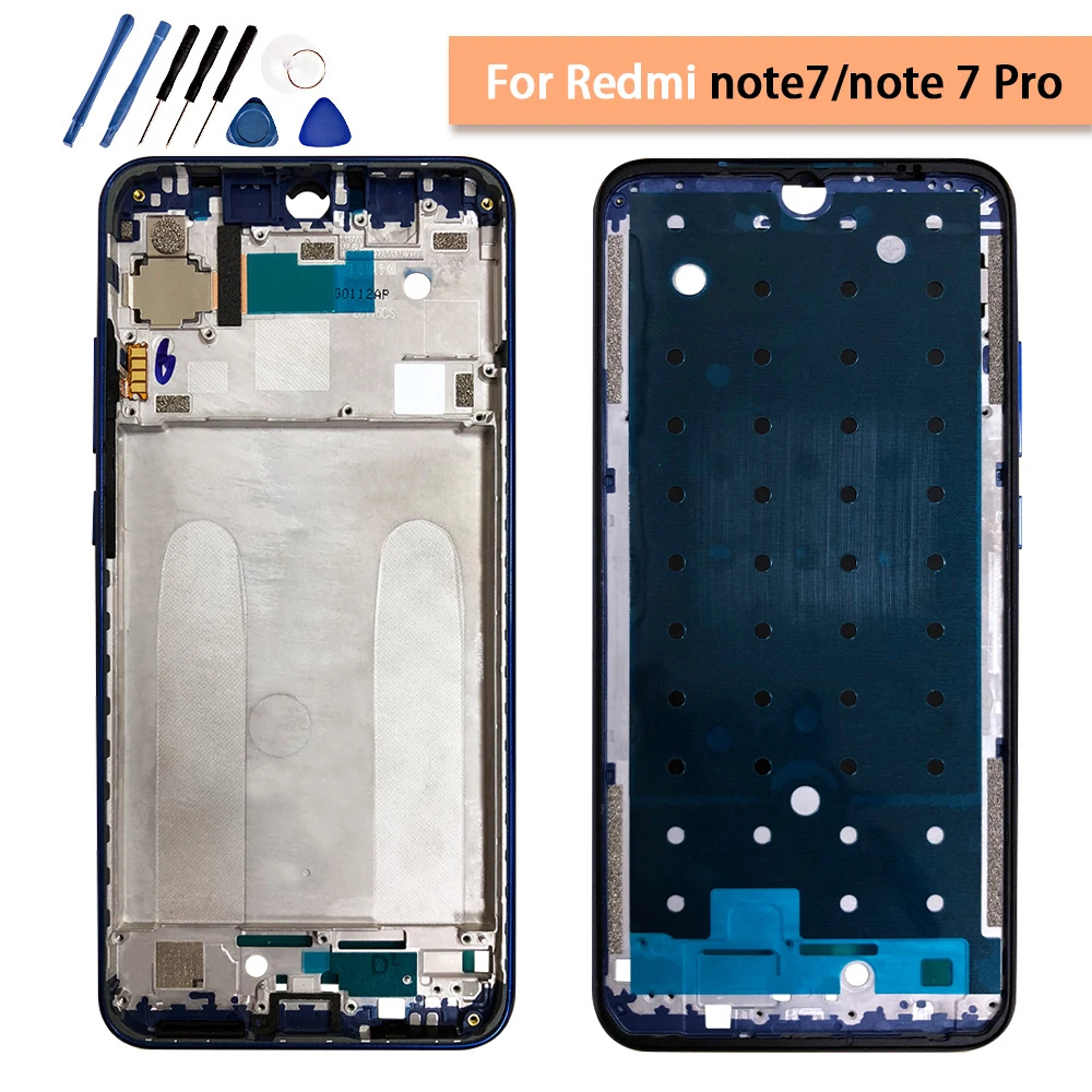 Средняя рамка для Redmi Note 7 note pro средняя Рамка передняя Корпус| |
