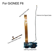 Main Board Flex Cable FPC For GiONEE F6 USB Charging Dock Board /Signal Antenna  F6 Mobile Phone Repair Parts Free Shipping
