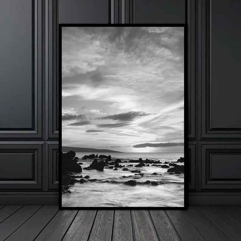 Домашний Декоративный спрей картина холст один скандинавский дом настенная