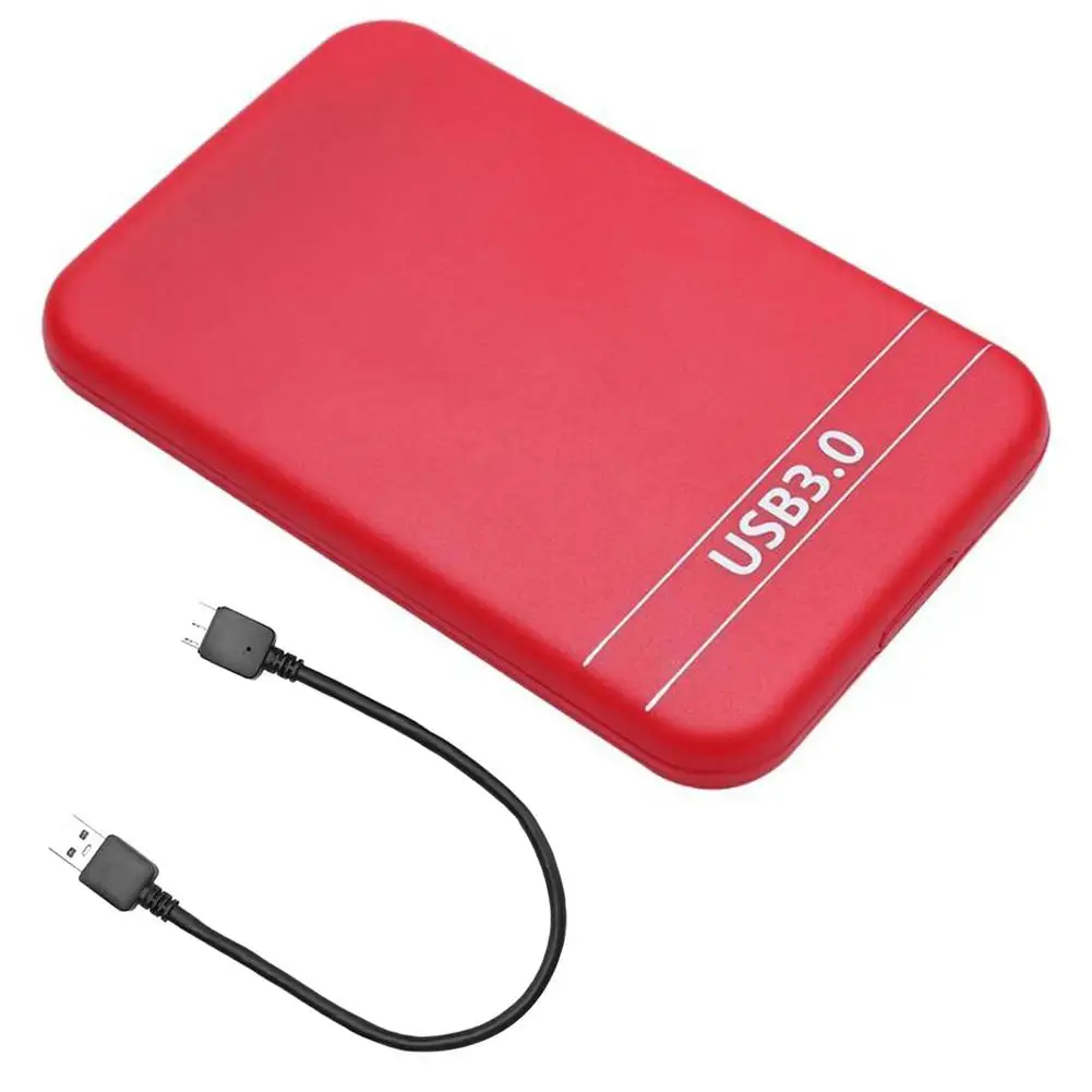 2 5 дюймов чехол для жесткого диска USB3.0 To SATA 3 0 HDD внешний корпус коробка Windows Mac OS