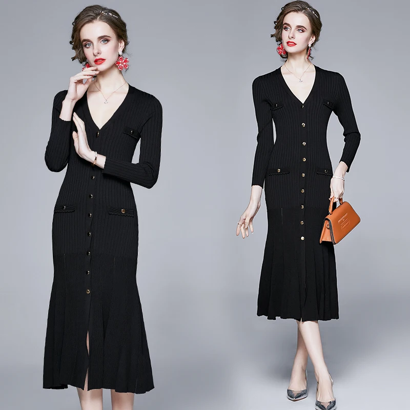 

COIGARSAM Long Sleeve Dress