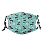 Неодноразовая маска на лицо для снежной собаки Скотти, шотландский терьер, противотуманная пылевая маска с фильтрами