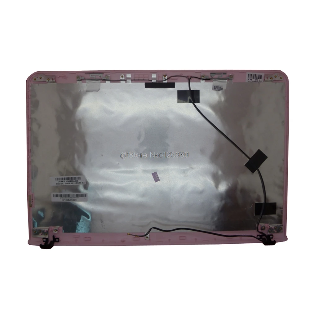 Ноутбук LCD верхний чехол для SONY VAIO SVE151 серии 3FHK5LHN000 3FHK5LHN020 черный/розовый задний