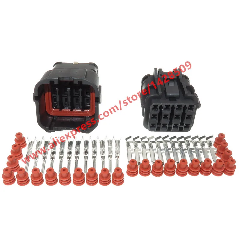 Водонепроницаемый штекер для педали акселератора MG640348, 5 комплектов, 12-контактный экскаватор, гнездовой, водонепроницаемый, MG610346-5