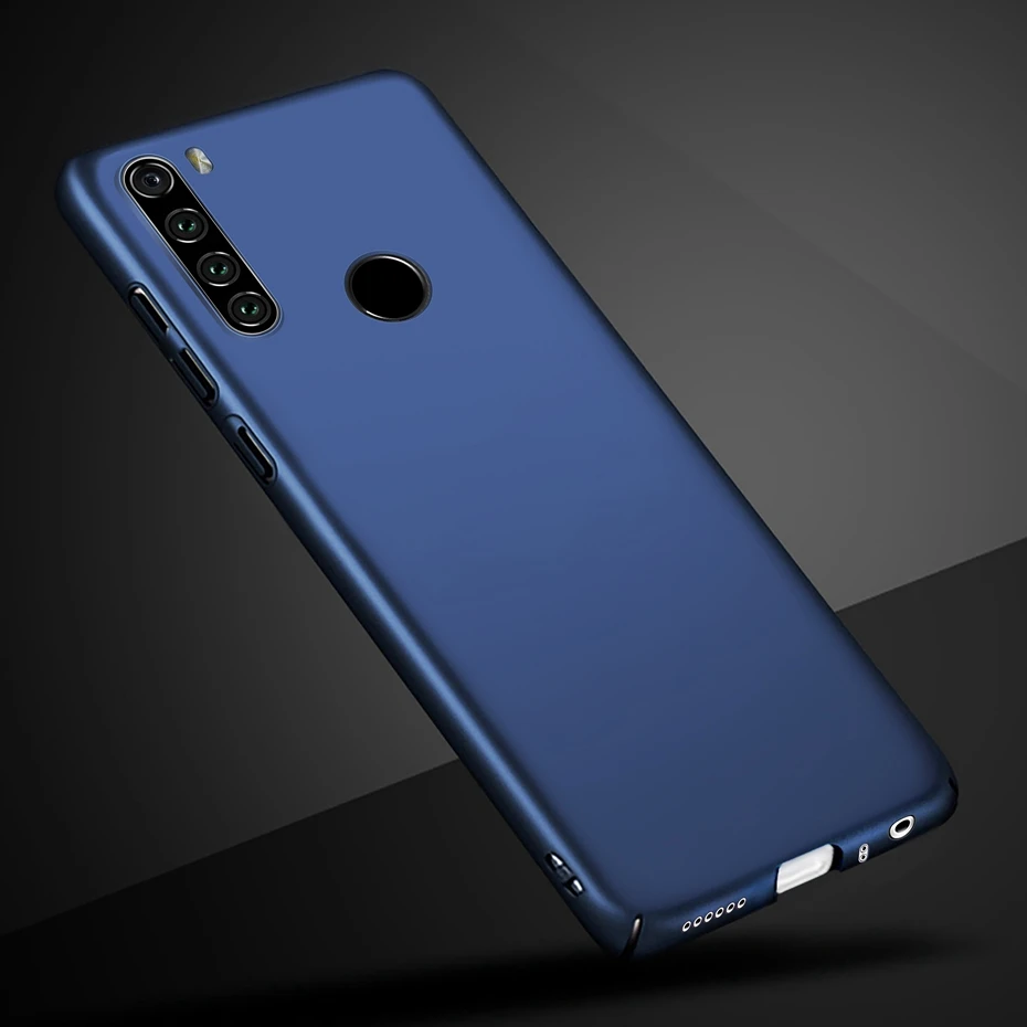 Для Xiaomi Redmi Примечание 8 чехол матовый Жесткий Пластик чехол для Xiaomi Redmi note 8 8t 8 pro на заднюю панель телефона чехол, Fundas Coque бампер