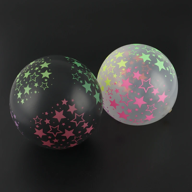 MLGB неоновые светящиеся воздушные шары звезды в черсветильник е флуоресцентные