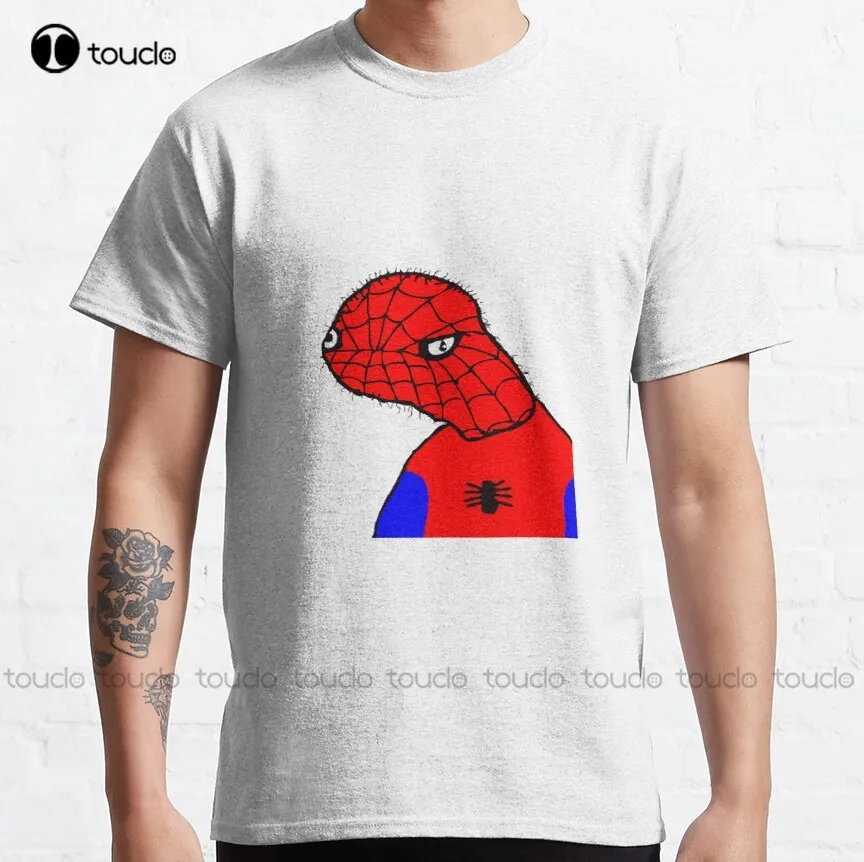 

Spodermen Classic T-Shirt Beach Shirt Custom Aldult Teen Unisex Digital Printing Tee Shirt Xs-5Xl Fashion Funny
