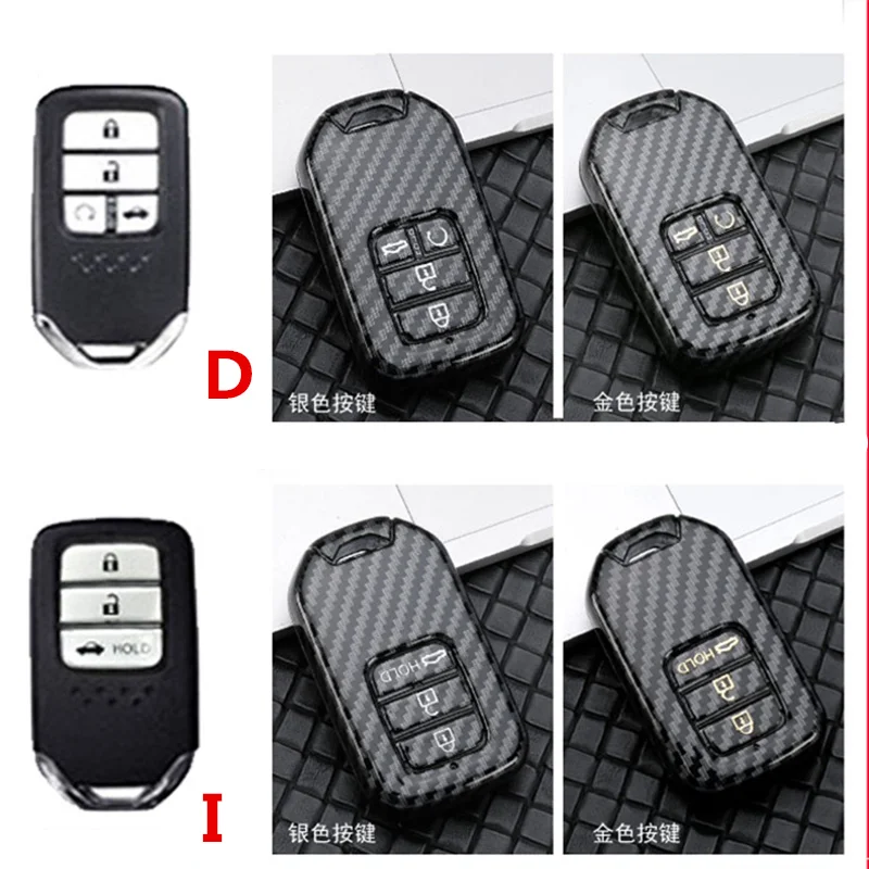 ABS чехол для ключа автомобиля Honda Hrv Civic 2017 Accord 2003 2007 CR V Freed Pilot Odyssey Euro Jade 2014 2016