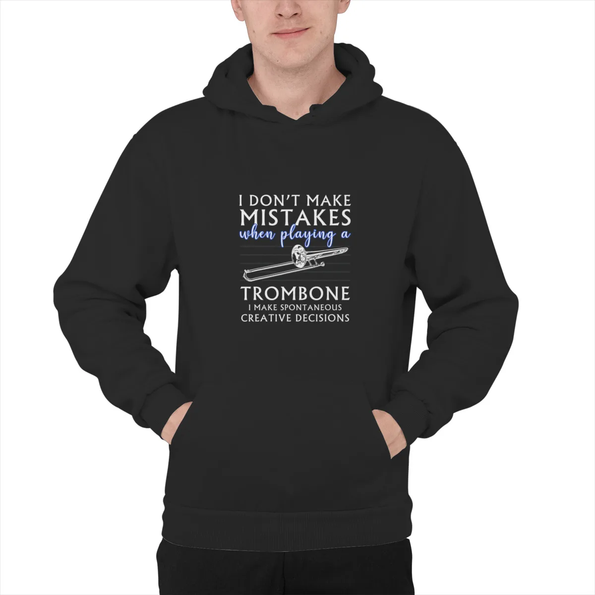

Men's Hoodie Trombonist I Make Spontaneous When Playing TrombonCouples Matching Oversized Groot Top quality Hip-Hop 38202