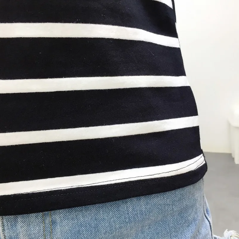 Женская тонкая футболка с короткими рукавами летняя модная круглым вырезом и