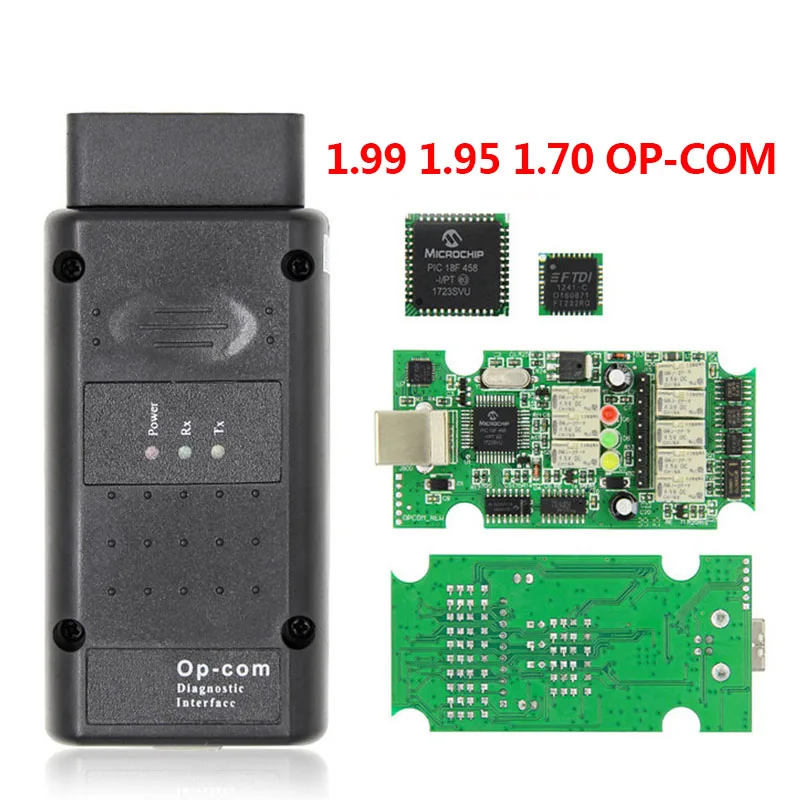 Новейший OPCOM V5 1 99 95 70 2014V PIC18F458 FTDI Op com flash update OBD 2 OBD2 сканер автомобильный