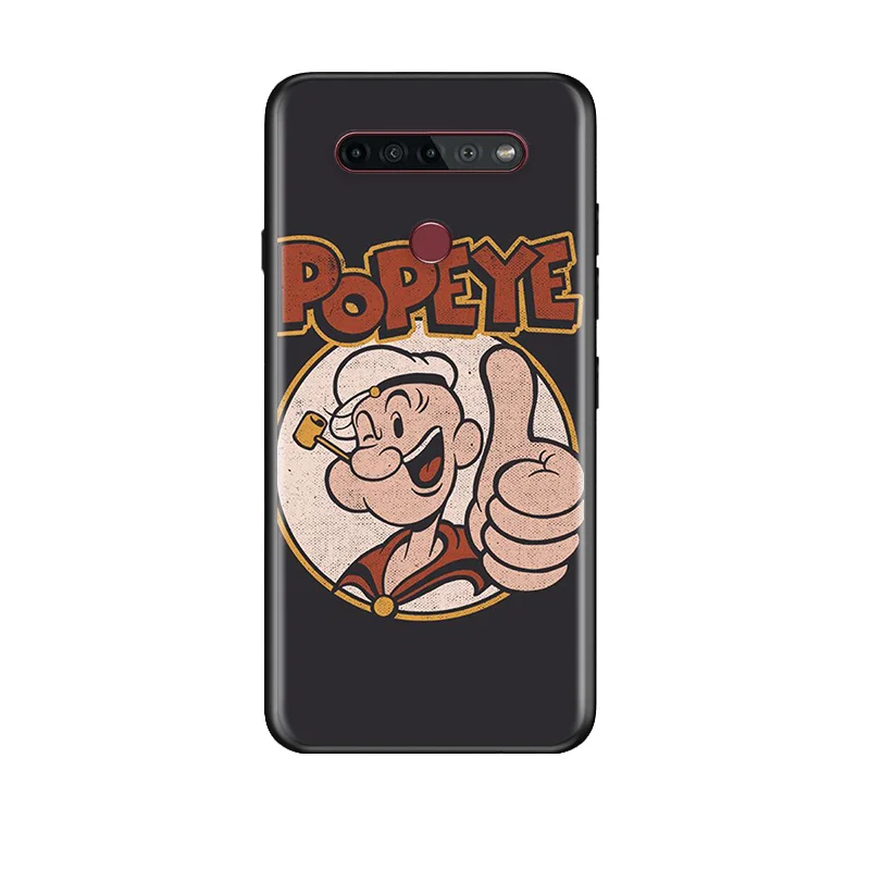 

Spinach Sailor For LG G8 V30 V35 V40 V50 V60 Q60 K40S K50S K41S K51S K61 K71 K22 ThinQ 5G Phone Case