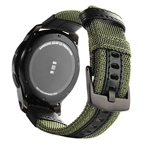 Ремешок из натуральной кожи для samsung Galaxy Watch, мягкий сменный Браслет-браслет с застежкой из нержавеющей стали для gear s3