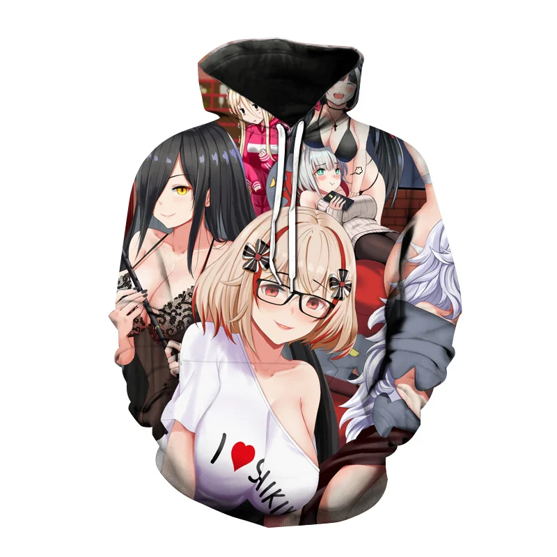 

Azur Lane 3D Print Hoodies Anime Game Men Women Fashion Sweatshirt Hoodie Cute Sexy Girls Harajuku Hip Hop Pullover Unisex Hoody