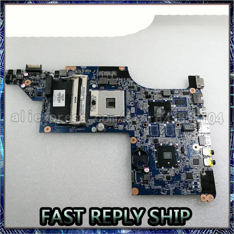 

SHELI 603643-001 laptop motherboard for HP DV6T DV6-3000 HM55 Fully tested Mainboard DA0LX6MB6F2