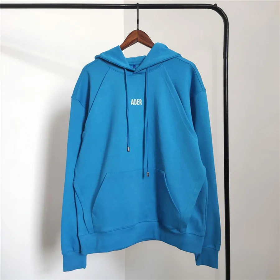 

Adererror Hoodie Women Men Ader Error Black Gray Blue Army Green Pullover Hooded oversized clothes
