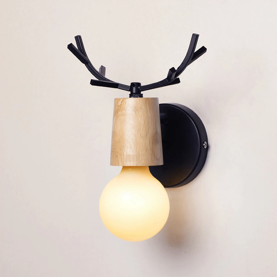 Светодиодный настенный светильник с переключателем скандинавские креативные