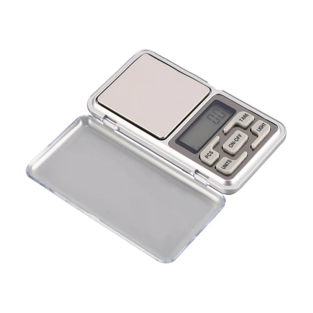 Цифровые карманные мини-весы точность 1000 г 0 1 g/tl/oz/ct/gn измерение веса для кухни