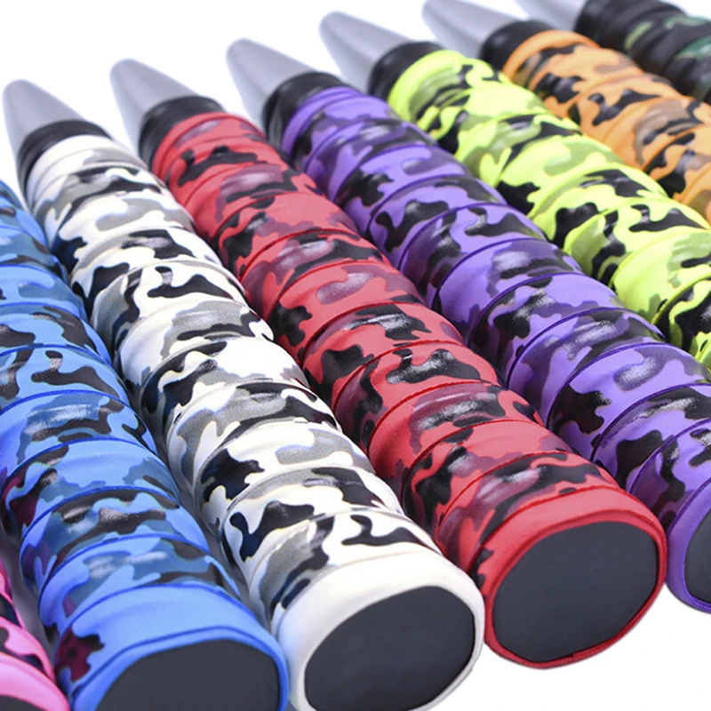 

Absorb Sweat Racket Anti-slip Tape Handle Grip For Tennis Badminton Camouflage