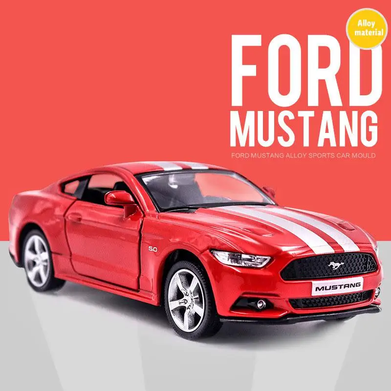 MAKEDA 1:36 весы Ford Mustang литой под давлением сплав модель автомобиля игрушка Дети