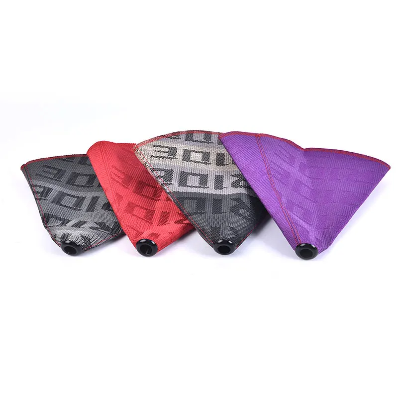 

1Pc Canvas Bride Canvas Universal Shift Lever Knob Boot Cover Racing Shift Knob Collars High Quality