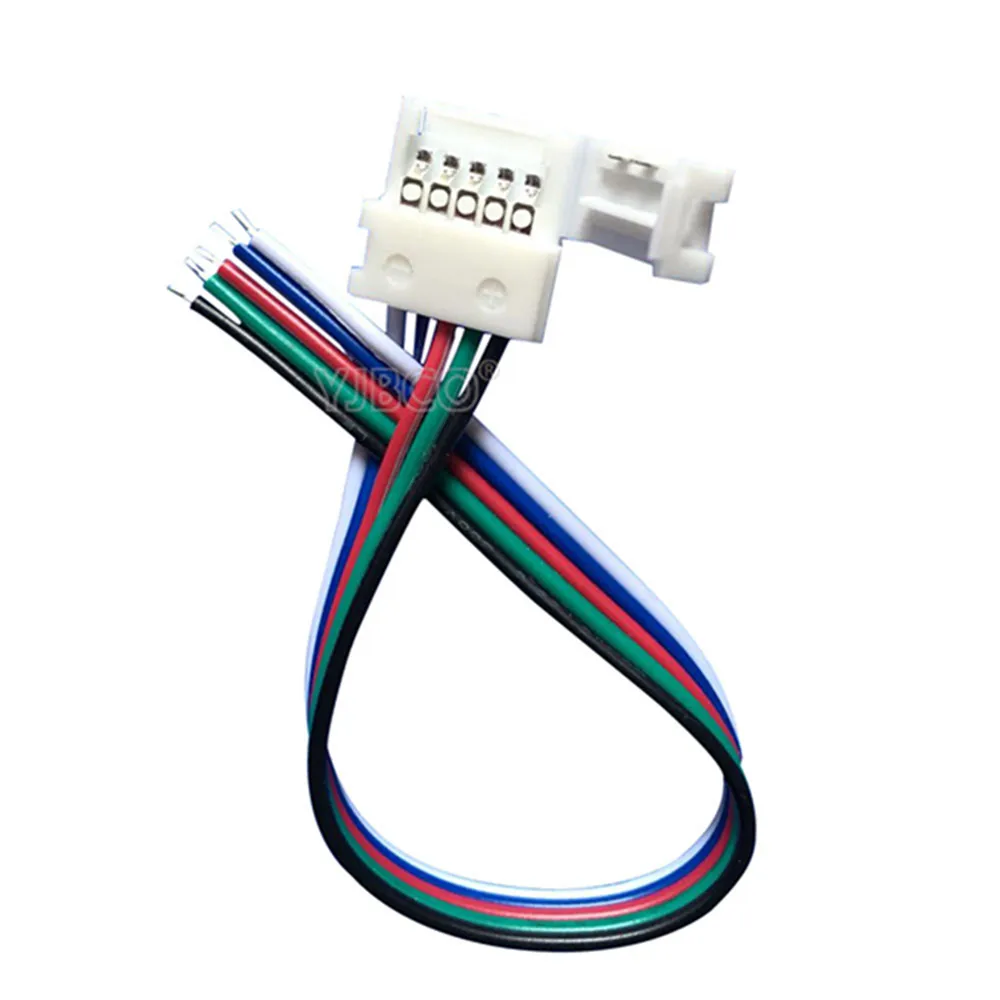 5 100 шт. детский 2 контактный 3 4 6 разъем для WS2811 WS2812B 5050 RGB RGBW светодиодная
