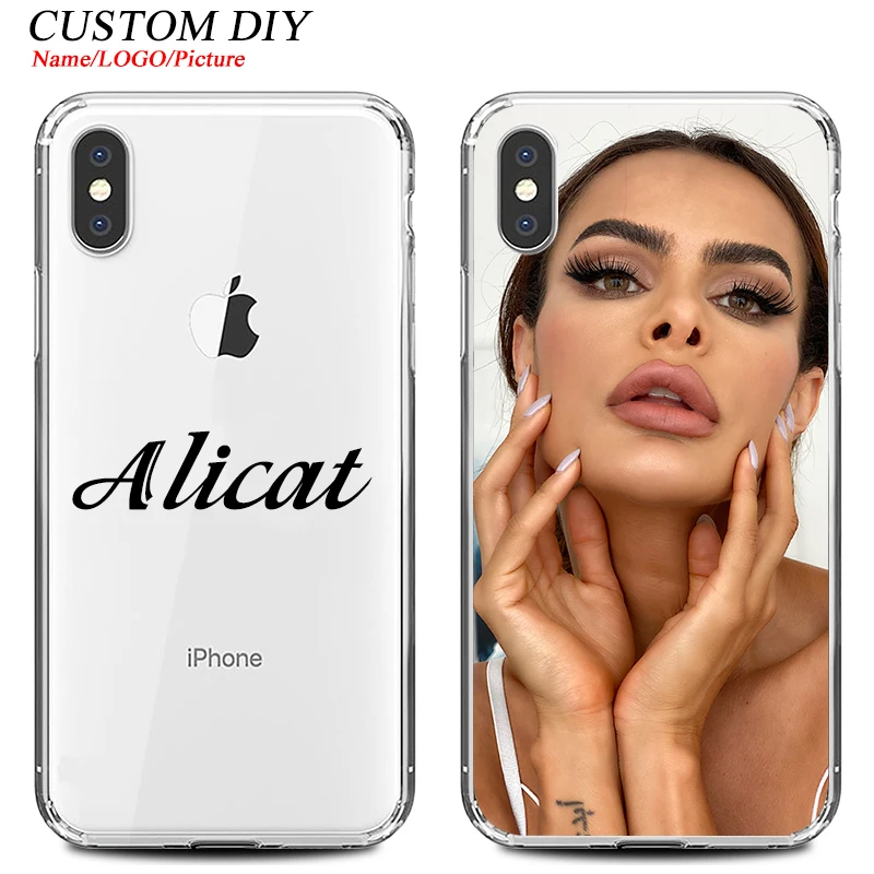 Чехлы для телефонов DIY на заказ iPhone 12 SE 2020 11 Pro 6s 7 8 Plus X XS MAX XR мягкие силиконовые