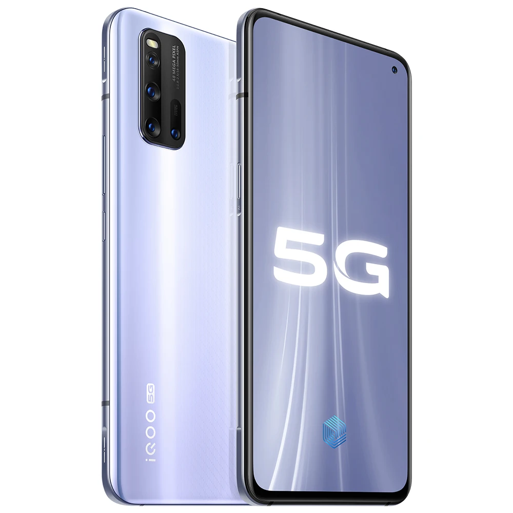 Vivo iQOO 3 смартфон с процессором Snapdragon 865 8 ГБ 128 4440 мАч 55 Вт UFS 1 48 МП 4 камеры 2x зум Super