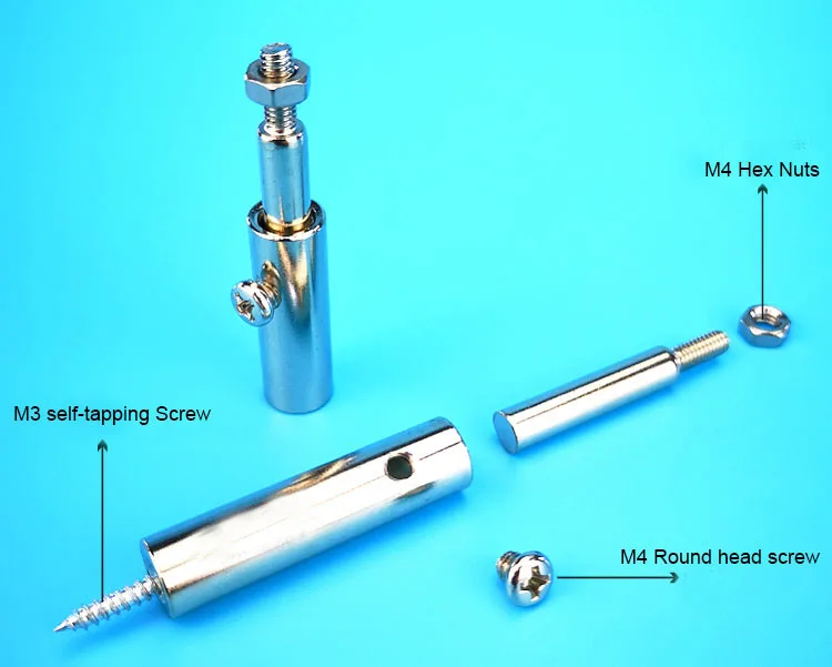 SY1623 Антикоррозийные высокие столбы винтовой стержень для установки обратных
