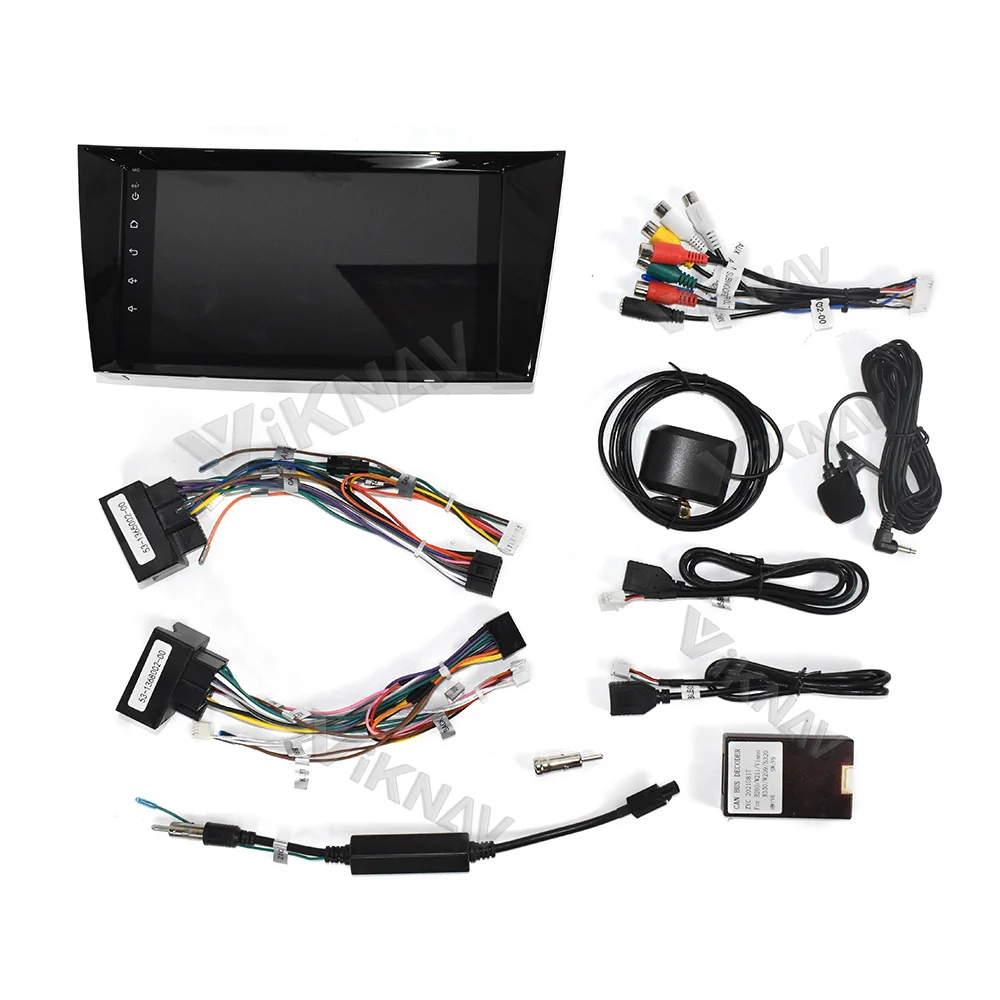 Мультимедийная система на Android 10 128 ГГц с GPS для Mercedes Benz E Class W211 CLS W219 - купить по