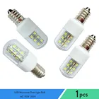 E14 E12 3W светодиодный микроволновая печь светильник лампа с украшением в виде кристаллов лампа SMD 5050 морозильник холодного теплый белый свет, переменный ток 110V 220 В подвесной светильник для дома светильник Инж