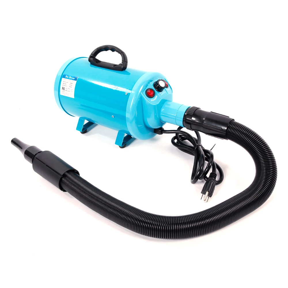 구매 4 색 애완 동물 헤어 드라이어 120V 2800W 휴대용 개 고양이 애완 동물 손질 블로우 헤어 드라이어 빠른 그리기 헤어 드라이어 미국 표준, 반려동물 미용 블로우 헤어 드라이어