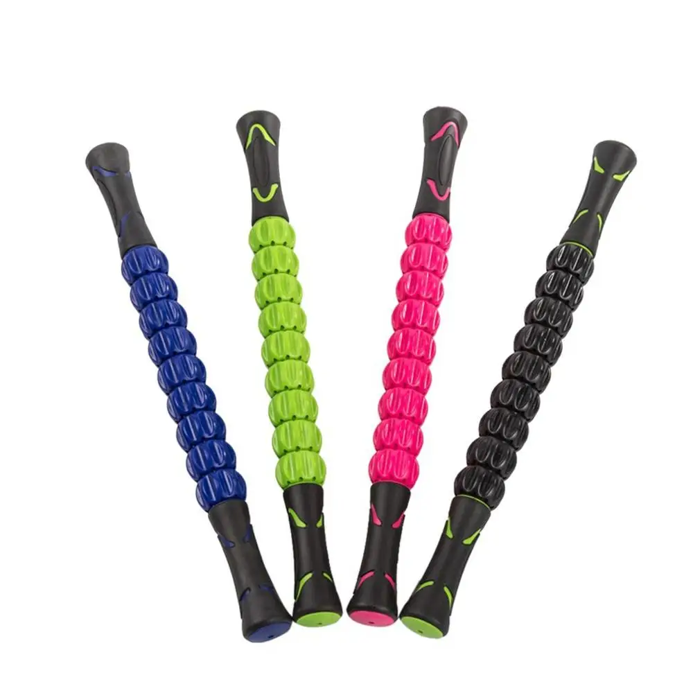 

Gym Sports Full Body Muscle Massager Roller Stick Trigger Point Recovery Tool Deep Relax 3D Gear Muscle Massage Stick