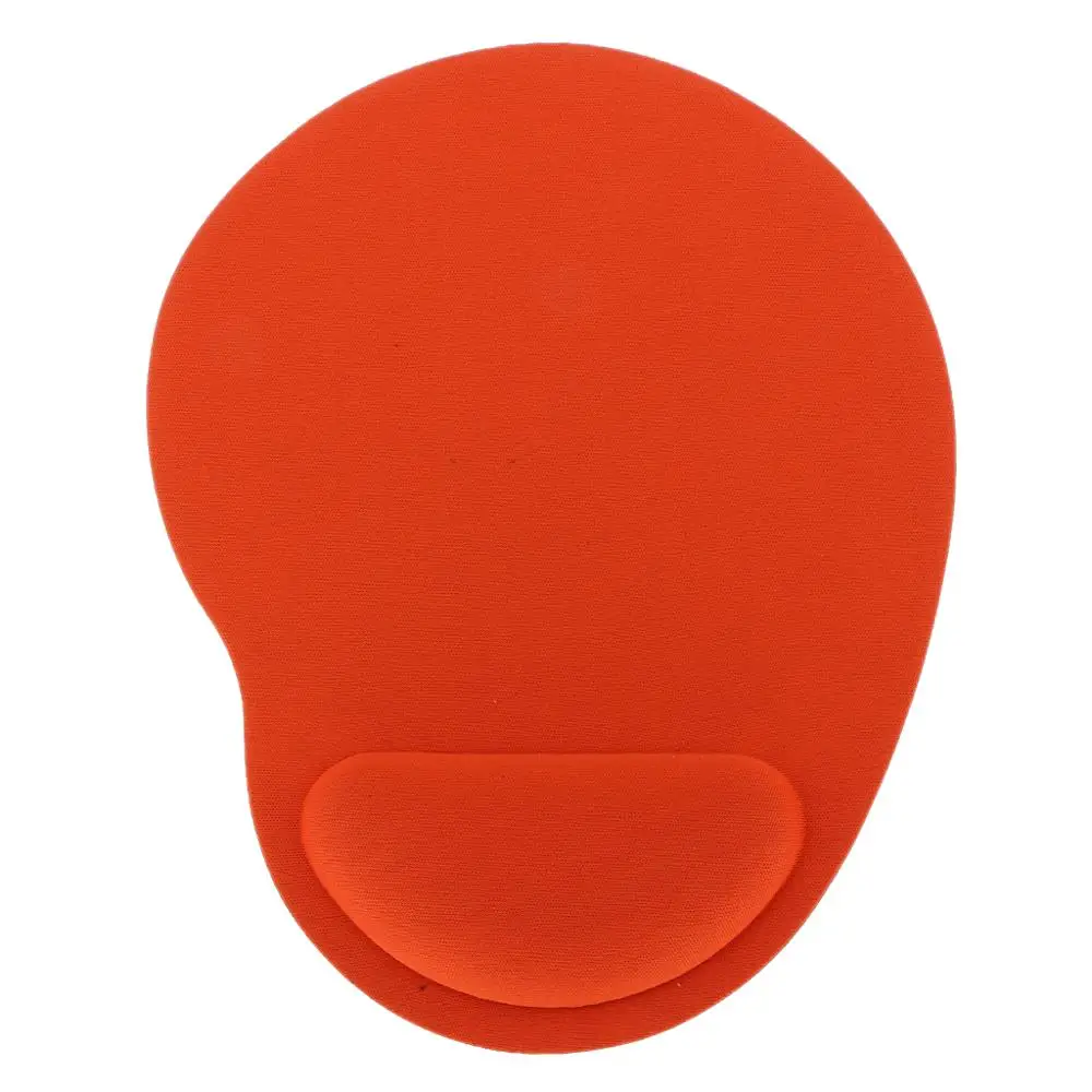 Orange Игровой коврик для мыши с подставкой для запястья для компьютера, ноутбука, ноутбука, клавиатуры, коврик для мыши с подставкой для рук, коврик для мыши с поддержкой запястья - Цвет: Orange