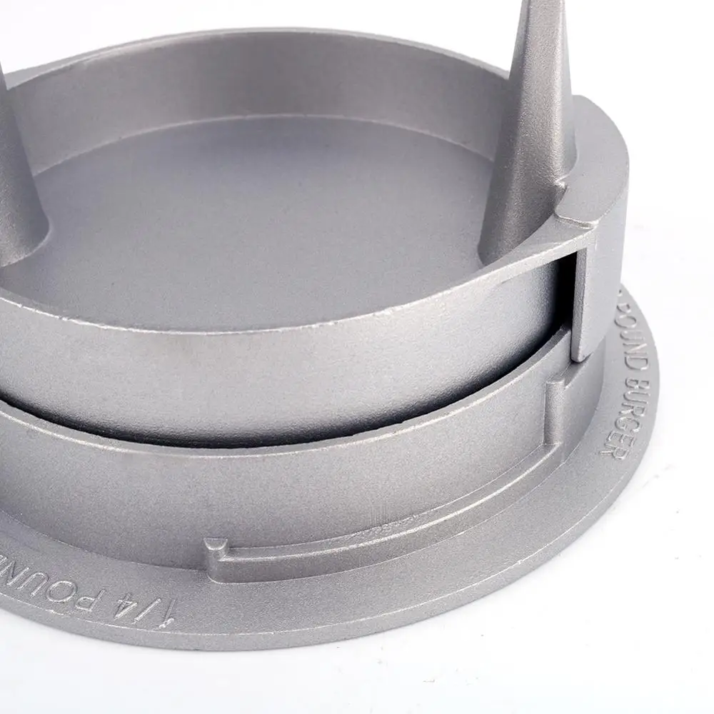 Rotate Hamburger Press Non-stick Coating Round Shape Aluminium Burger Patty 14CM Diameter Maker | Бытовая техника