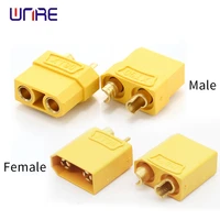 1020pcs xt90 xt 90 plug male and female bullet connectors plugs gold plated for rc lipo battery quadcopter multicopter